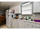 This efficient kitchen features a stainless steel sink at 8360 Paso Del Norte Ct, Indianapolis, IN 46227