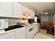 The efficient kitchen features ample counter space at 8360 Paso Del Norte Ct, Indianapolis, IN 46227