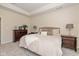 Comfortable bedroom featuring a plush bed, neutral tones, and stylish nightstands at 9789 Rue Renee Ln, McCordsville, IN 46055