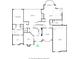 Detailed floor plan showcasing the layout of the main level, highlighting room sizes and flow at 10554 Hyde Park, Carmel, IN 46032