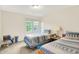 Bedroom with two twin beds and natural light at 10906 Camden Ct, Fishers, IN 46038