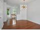 Open living area with hardwood floors and natural light at 1111 Cavendish Dr, Carmel, IN 46032