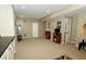 Open basement featuring neutral carpet, recessed lighting and potential for various uses at 11727 Wedgeport Ln, Fishers, IN 46037