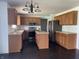 Well-equipped kitchen with stainless steel appliances and a functional center island at 11727 Wedgeport Ln, Fishers, IN 46037