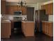 Well-equipped kitchen with stainless steel appliances and a functional center island at 11727 Wedgeport Ln, Fishers, IN 46037