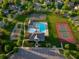 Community amenities include a pool, playground, tennis and basketball courts, and a clubhouse, all in a lush setting at 11727 Wedgeport Ln, Fishers, IN 46037