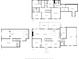 Detailed floor plan showcasing the layout of the home, including bedrooms, living spaces, and outdoor areas at 13868 Broad Mdw, Carmel, IN 46032