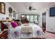 Bright bedroom with ceiling fan and natural light at 16226 Montrose Ln, Westfield, IN 46074