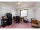 Home office with desk, filing cabinet, printer, overhead lighting, and neutral color palette at 16226 Montrose Ln, Westfield, IN 46074