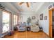 Inviting living area featuring hardwood floors and comfortable recliners at 188 Bay Ridge Dr, Pendleton, IN 46064