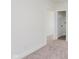 Neutral bedroom featuring carpet, white walls, and modern trim at 2302 S Pennsylvania St, Indianapolis, IN 46225