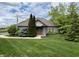 Well-manicured landscaping surrounds this quaint clubhouse at 240 Legends Creek Pl # Apt 310, Indianapolis, IN 46229