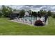 Community pool features chairs for residents at 240 Legends Creek Pl # Apt 310, Indianapolis, IN 46229