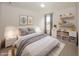 Cozy bedroom with white furniture, soft gray accents, and stylish storage solutions, perfect for a  at 2780 Cormorant Dr, Greenwood, IN 46143