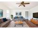 Inviting living room with comfortable seating and modern decor elements at 370 N Bazil Ave, Indianapolis, IN 46219
