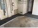 Basement featuring carpet and exposed electrical, with concrete base for project area at 3917 Knoll Wood Ln, Anderson, IN 46011