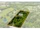 Aerial view showcasing the estate within property lines and surrounding landscape at 4242 Watson Rd, Greenwood, IN 46143