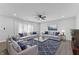 Inviting living room with stylish sofas, elegant rug, and contemporary decor at 4457 Campbell Ave, Indianapolis, IN 46226
