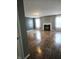 Inviting living room featuring a cozy fireplace and beautiful hardwood floors at 450 Columbia Ct, Greenwood, IN 46142