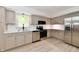 Updated kitchen featuring stainless steel appliances, stylish countertops, and ample cabinet space at 504 W Gold Creek Rd, Mooresville, IN 46158
