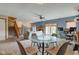 Open living space featuring dining, living, and office areas at 5372 Bay Harbor Dr, Indianapolis, IN 46254