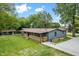 Expansive aerial view of the property with a well-maintained lawn and a large shed at 6348 W 750 N, McCordsville, IN 46055