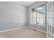 Bright and airy bedroom with a large window and neutral carpet at 6897 Abercon Trl, Noblesville, IN 46062