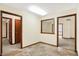 The dining room has tile floors and a passthrough to other rooms at 7840 Park Ward Pl, Indianapolis, IN 46259