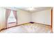 Spacious bedroom with neutral tones, offering a blank canvas for personalization and comfortable living at 7937 Bentley Commons Dr, Indianapolis, IN 46259