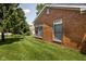 Lush green lawn and exterior view of the home at 8133 Hazen Way, Indianapolis, IN 46216