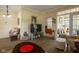 Comfortable living room featuring wood floors, classic furnishings, and neutral paint at 8133 Hazen Way, Indianapolis, IN 46216