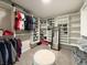 Walk-in closet with carpet, shelving, and storage space at 8644 N Deer Crossing Blvd, McCordsville, IN 46055