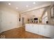 Open concept with views from the living room into the kitchen and dining area at 11536 Woods Bay Ln, Indianapolis, IN 46236