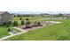 Beautiful playground and park area with swings, slides and picnic tables at 12052 Northface Dr, Noblesville, IN 46060