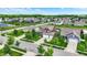 A charming two-story home with a two car garage and well-manicured lawn in a Gathering-friendly neighborhood with a pond at 1286 Brookdale Ct, Franklin, IN 46131