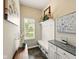 Inviting mudroom with bench seating, storage, and stylish decor accents at 165 N Bend Dr, Greenwood, IN 46142