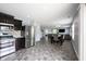 Open concept dining and kitchen area perfect for entertaining guests at 17696 Arryne E Dr, Noblesville, IN 46062