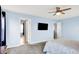 Spacious bedroom featuring access to the Primary bathroom and walk-in closet at 18258 Rickety Dr, Westfield, IN 46074