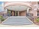 Building entryway featuring stone steps and a modern door at 225 N New Jersey St # 46, Indianapolis, IN 46204