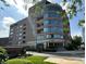 Beautiful building exterior with a blend of modern architecture and a gated entrance at 225 N New Jersey St # 46, Indianapolis, IN 46204