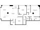 Floor plan showing layout of home, including kitchen, bedrooms, and living room at 225 N New Jersey St # 46, Indianapolis, IN 46204