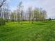 Expansive green space with scattered trees providing a serene natural setting at 3214 Limber Pine Dr, Whiteland, IN 46184