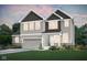 Charming two-story home featuring a well-manicured lawn and welcoming front porch at 3226 Promenade Way, Brownsburg, IN 46112
