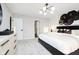 Well-lit main bedroom featuring a large bed, contemporary decor, and an inviting atmosphere at 3226 Promenade Way, Brownsburg, IN 46112
