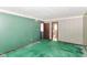 This bedroom has wallpaper, carpet, and plenty of natural light, awaiting your personal touch at 3325 Broadview Ct, Indianapolis, IN 46227