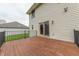Exterior showing a deck with railing, and siding at 6039 Chinkapin Dr, Columbus, IN 47201