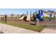 Community playground with swings and slides, perfect for children and families at 6212 N Woods Edge Dr, McCordsville, IN 46055