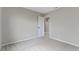 Bedroom with neutral carpet and an open doorway at 8158 S Firefly Dr, Pendleton, IN 46064