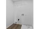 Utility room featuring flooring and hookups for a washing machine and a dryer at 8158 S Firefly Dr, Pendleton, IN 46064
