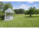 Charming gazebo in a sprawling backyard, perfect for relaxation and enjoying the outdoors at 8513 S 575 W, Morgantown, IN 46160